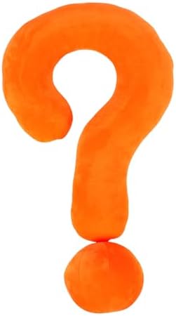 Car Pillow for Kids Neck Pillow Unique Question-Mark Design Perfect for Travel Daily Use