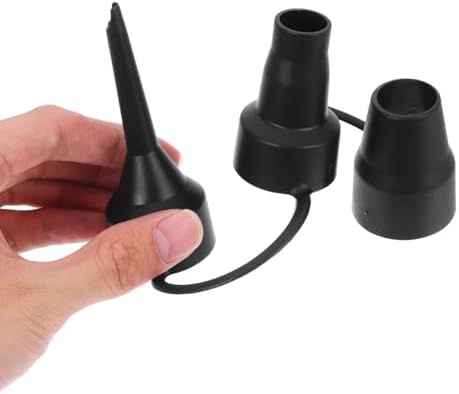 4Pcs Multi-Size Plastic Air Pump Nozzles - Portable Comfortable For Electric Inflators Air Beds Bikes More