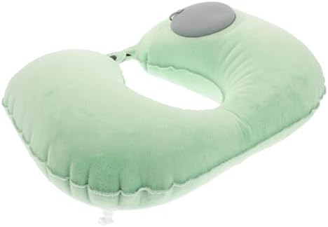 Healifty Inflatable Neck Pillow for Travel