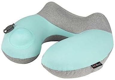 MAGICLULU Inflatable U Shape Neck Pillow Travel Set
