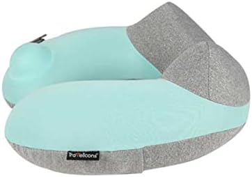 IMIKEYA Flatable Travel Pillow Compact Lightweight Neck Support for Travel and Comfort