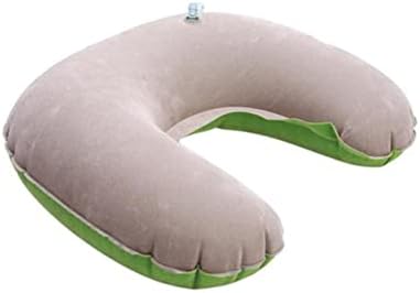 DECHOUS 2-Piece Inflatable Travel Pillow Ergonomic Neck Support for Outdoor Adventures Office Use and Transportation