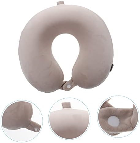 Cabilock Travel U-Shaped Pillow Soft Comfortable Neck Pillow for Long Trips