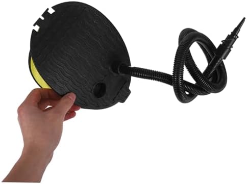 Mucklily Bellow Foot Pump Inflator for Air Mattress Camping Yoga Ball Portable