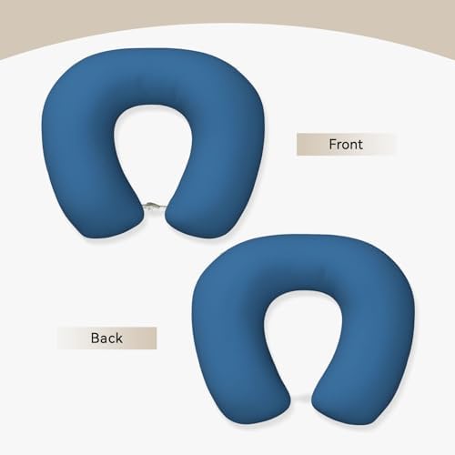 Ergonomic Travel Neck Pillow Memory Foam Neck Support for Airplane Car Plane Travel