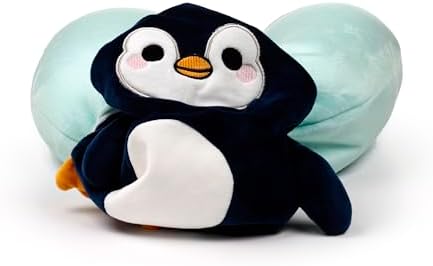 Penguin Travel Pillow Perfect for Cooling Off Snuggling and Storing