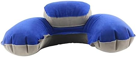 Inflatable U-Shape Travel Pillow with Earplugs Neck Support