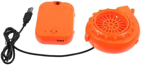 Garneck Mini Blower Paper Plate Holder Reusable Gauge-Up Air Pump Portable Effective