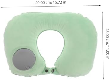 HEALLILY Inflatable Travel Neck Pillow for Airplane Use