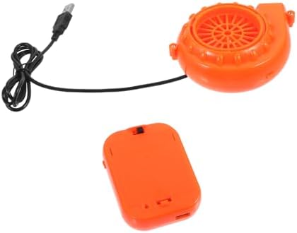 Garneck Mini Blower Paper Plate Holder Reusable Gauge-Up Air Pump Portable Effective