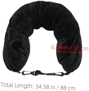 U-Shaped Travel Pillow for Airplane Neck Support