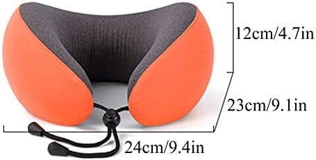 Neck and Head Support Pillow Stop Head from Falling Forward Memory Foam Travel Pillow for Airplane Train or Camp Use
