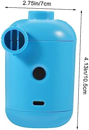 Toyvian 1Set USB Electric Air Pump Portable Inflatable Mattress Compressor