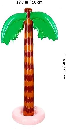 Giant Inflatable Palm Tree Beach Backdrop Favor