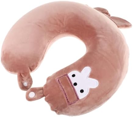 U-Shaped Travel Neck Pillow for Airplanes Cars and Comfort Sleep