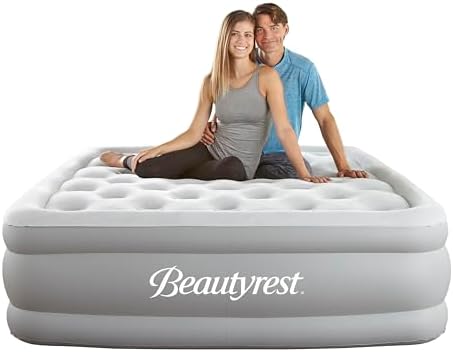 Beautyrest 17 Queen Air Mattress with Coil Beam Construction