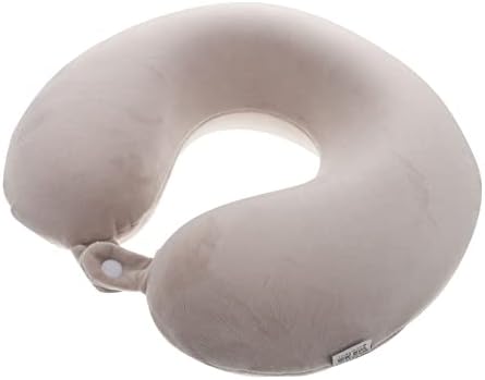 Cabilock Travel U-Shaped Pillow Soft Comfortable Neck Pillow for Long Trips