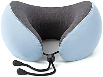 Neck and Head Support Pillow Stop Head from Falling Forward Memory Foam Travel Pillow for Airplane Train or Camp Use