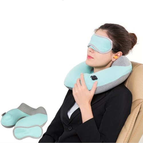 Ciieeo Travel Pillow Compact Neck Support for Camping Flying