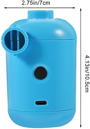 Electric Air Pump Rechargeable Portable Setup for Inflatable Mattresses Pools More