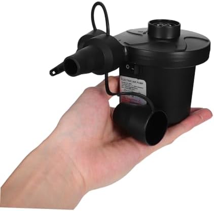 STOBAZA 1 Set Nozzle Quiet Operation Power Pump for Camping Pool Inflatable Beds Efficient Reliable