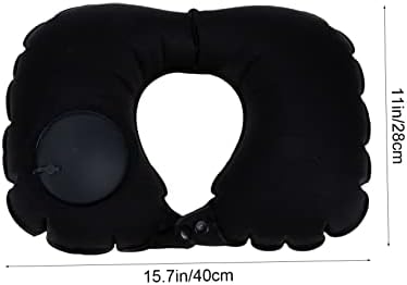 ABOOFAN Portable Inflatable Travel Pillow Neck Support Comfort for Flights More