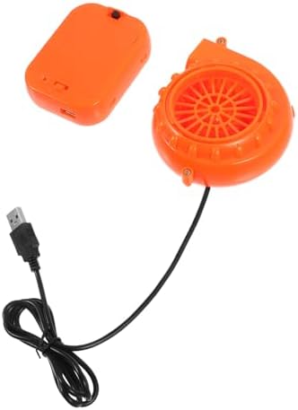 Garneck Mini Blower Paper Plate Holder Reusable Gauge-Up Air Pump Portable Effective