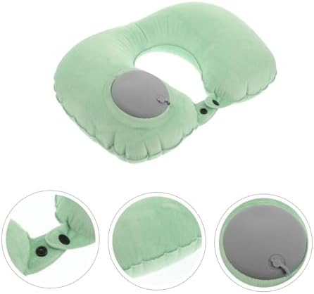 Healifty Inflatable Neck Pillow for Travel