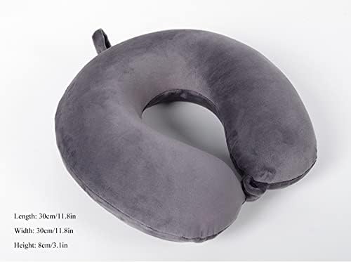 Perfect for Travel Portable Memory Foam Neck Pillow for Airplanes Cars and Office Use