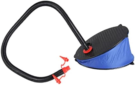 KOCKSHION Fast-Powered Dual Use Foot Pump Safe Reliable for Kayaks Air Mattresses More
