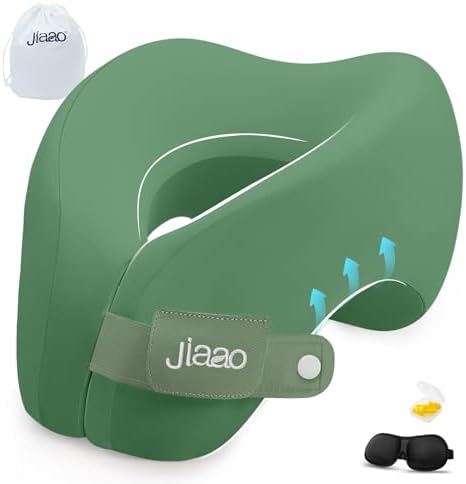 Memory Foam Neck Pillow for Travel