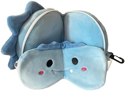 Mirage 2-in-1 Travel Pillow with Eye Mask