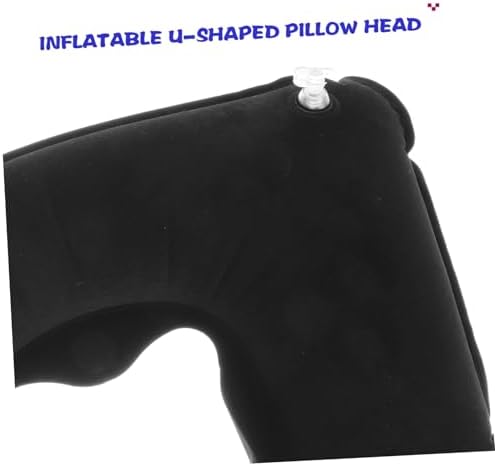 Inflatable Travel Pillow Neck Support Noise-Reducing Eye Mask Earplugs