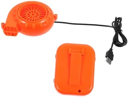 Garneck Mini Blower Paper Plate Holder Reusable Gauge-Up Air Pump Portable Effective