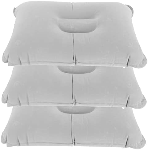 Ergonomic Multi-Functional Travel Pillow for Camping and Airplane Sleep Comfortable Support for Neck and Back