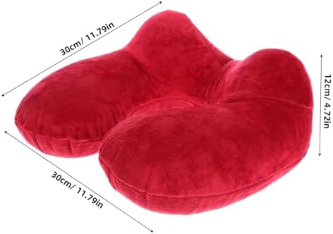 Firm Inflatable U-Shaped Neck Support Pillow for Ergonomic Travel Comfort