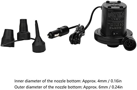 Mini Power DC12V Pump - Suction Inflation Air Compressor for Boats Industrial Uses