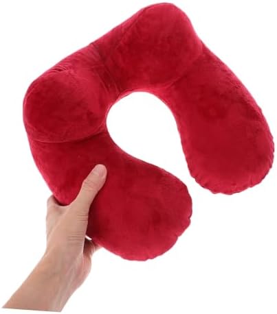 POPETPOP U-Shaped Inflatable Neck Pillow for Travel