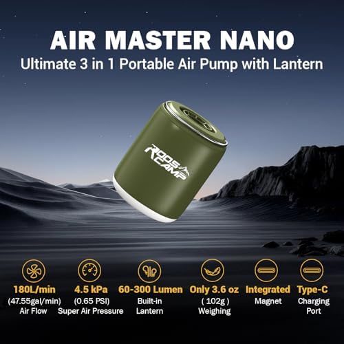 Powerful Travel Inflater for Camping Travel