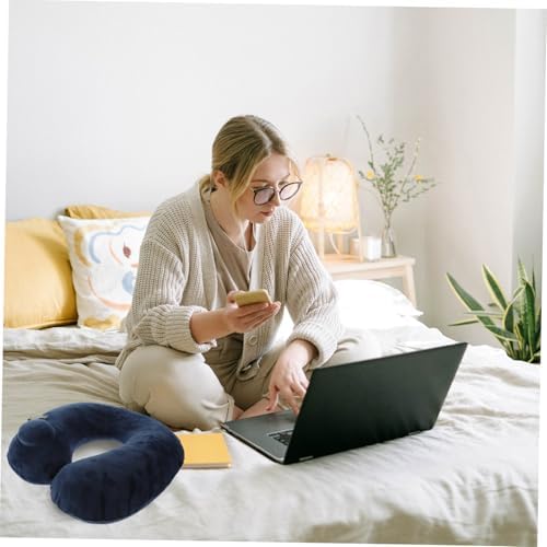 Adjustable Travel Neck Pillow with Storage Bag