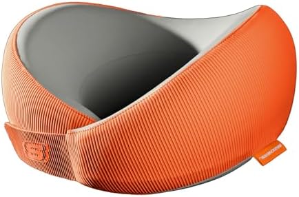 Skechers Memory Foam Travel Pillow Orange