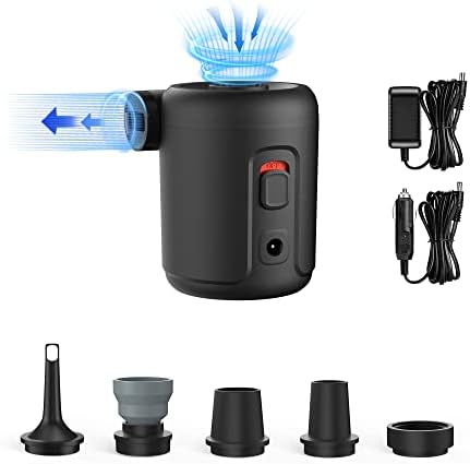FLEXTAILGEAR Electric Air Pump - Portable Inflaton Solution for Hiking Camping
