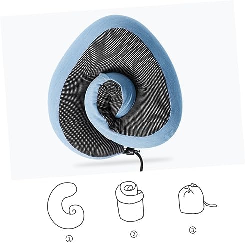Cabilock Ergonomic Travel Pillow for Neck and Shoulder Support