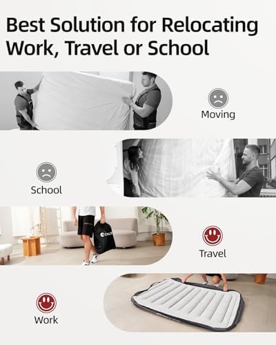 Quick Inflatable Air Mattress for Sleepers