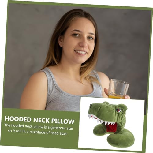 Cool Cylindrical Dinosaur Pillow for Travel