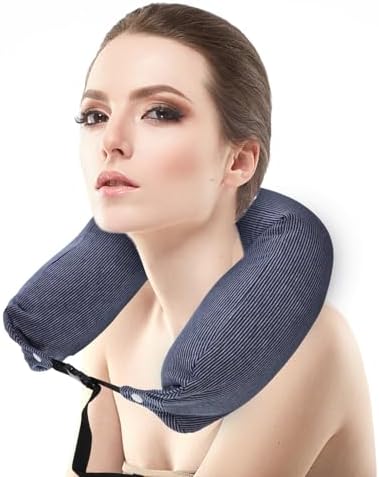 neck support U-shaped travel pillow for comfortable napping