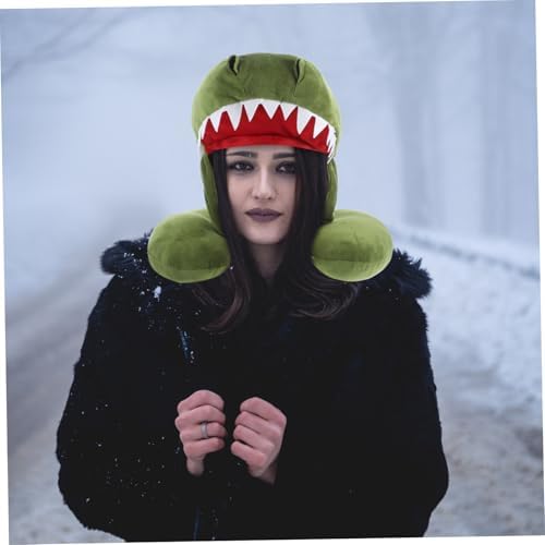 PrettyZoom Dinosaur Neck Pillow for Travel Support Your Neck While on the Go