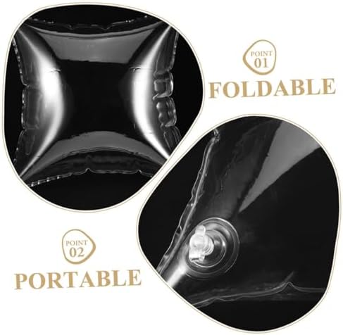 Transparent Lumbar Pillow Portable Reusable Travel Pillow