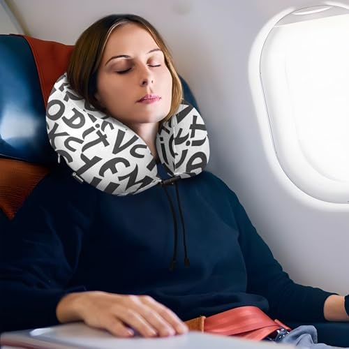 ALAZA Travel Neck Pillow for Airplanes