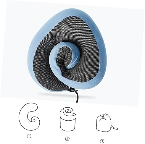 DECHOUS 2pcs U Shape Neck Support Pillow Cover for Travel
